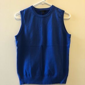 J Crew Sweater Vest - Cobalt Blue